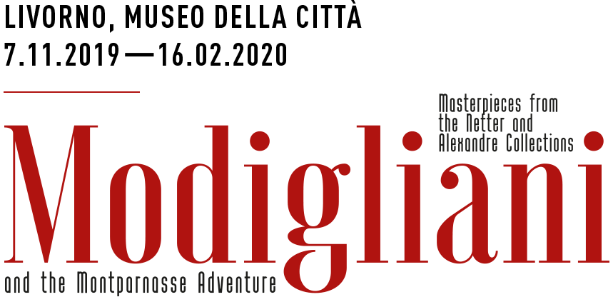 Logo Modigliani exhibition